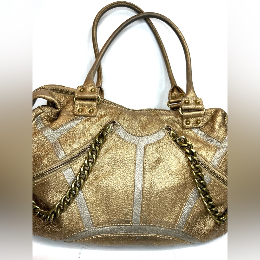 Lockheart gold and chains shoulder bag - Picture 2 of 13